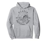 Acadia National Park 1916 Maine Bar Harbor Pullover Hoodie