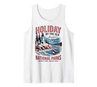 Acadia National Park Christmas - Acadia Family Holiday Tank Top