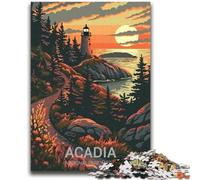 Acadia National Park Jigsaws 2000 Pieces for Adults, for Age 14+ Home Art Decor Family Games Christmas Birthday Gifts 2000pcs(70x100cm)