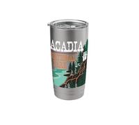 Acadia National Park Lighthouse - Hiking & Camping Lover Stainless Steel Insulated Tumbler