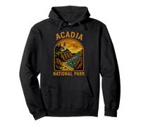 Acadia National Park Maine Est 1916 Hiking Mens Womens Kids Pullover Hoodie