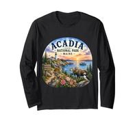 Acadia National Park Maine Long Sleeve T-Shirt