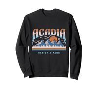Acadia National Park Maine Mountains Vintage 80s Hiking Sweatshirt