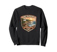 Acadia National Park Maine Novelty Graphic Souvenir Sweatshirt