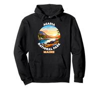 Acadia National Park Maine Scenic Landscape Hiking Outdoor Pullover Hoodie