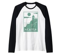 Acadia National Park Raglan Baseball Tee