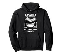 Acadia National Park Souvenir Maine Retro For Men Women Kid Pullover Hoodie