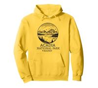 Acadia National Park Souvenir Maine Retro For Men Women Kid Pullover Hoodie