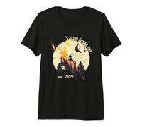 Acadia National Park USA Maine Deer Silhouette Premium T-Shirt