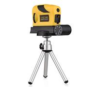 ACAGALA 4-in-1 Self-Leveling Laser Level - High Precision Red Beam with Dual Bubble Vials, Portable Cross Line Device for Construction, Tiling, Low Power Mode & IP54 Waterproof with Magnetic Bracket