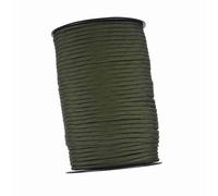 ACAGALA 550 Reflective Paracord Parachute Cord Lanyard 9 Strand Core 100m (OD Green)