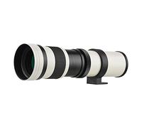ACAGALA Camera MF Super Telephoto Zoom Lens F/8.3-16 420-800mm T2 Mount with AI-mount Adapter Ring Universal 1/4 Thread Compatible with Nikon AI-mount D50 D90 D5100 D7000 D3 D5100 D3100 D3000 D60