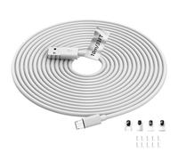 ACAGET 10m/33FT Micro USB Cable for XIAOMI Mi 360° Camera 10 Pcs Cable Clip