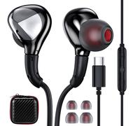 ACAGET USB C Headphones for iPhone 17 Air 16e 16 15 Pro Max for iPad 10, Type c Earphones Wired for Google 10 9 XL 8a 8 7 7a In Ear Earbud for Samsung S25 A16 A17 A26 A55 A35 S24 A54 S23 FE Ultra A34