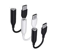 ACAGET USB C to 3.5 mm Headphone Jack for Samsung A17 A26 A16 S25, 3 Pack Type C Earphone Adapter Aux Adaptor Connector for iPhone 16e 16 Pro 15 for Galaxy Z Flip 7 A56 A36 A35 S24 for Pixel 10 9a