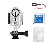 Acahhotxx 60M Waterproof Case for 360 GO 3 Underwater Protective Housing Action Camera Diving Waterproof Protective Case Cover Waterproof Case Transparent Cover