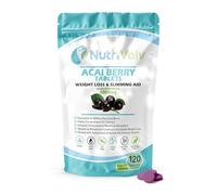 Acai Berry 3000mg | 120 Vegan Tablets (4 Month Supply) | High Strength Superfruit Supplement | Natural Weight Loss & Slimming Aid | Metabolism, Energy & Antioxidant Support | by NutriVolv