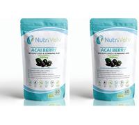 Acai Berry 3000mg Weight Loss Supplements | Slimming Aid | Diet | Fat Burner | 60 Capsules (Pack of 2)