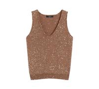 Acaici Sleeveless Top - female - Max Mara - Sleeveless Tops - Brown - M - Tops M