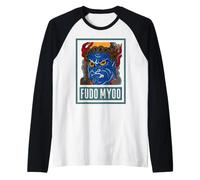 Acala Fudo Myoo Immovable Lord Spirituality Wisdom Raglan Baseball Tee