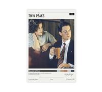 acalur Classic TV Drama Twin Peaks Art Posters(1) Canvas Poster Wall Art Decor Print Picture Paintings for Living Room Bedroom Decoration 12x18inch(30x45cm)
