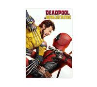 acalur Deadpool & Wolverine Canvas Poster Bedroom Decor Landscape Office Room Decor Gift 12x18inch(30x45cm)