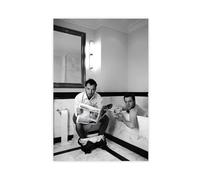 acalur Jude Law & Ewan McGregor Canvas Poster Wall Art Decor Print Picture Paintings for Living Room Bedroom Decoration 12x18inch(30x45cm)