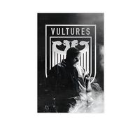acalur Kanye West Vultures Canvas Poster Wall Art Decor Print Picture Paintings for Living Room Bedroom Decoration 16x24inch(40x60cm)