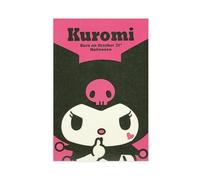 acalur Onegai My Melody Kuromi Anime Art Poster 14 Canvas Poster Bedroom Decor Landscape Office Room Decor Gift 12x18inch(30x45cm)