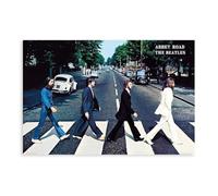 acalur The Beatles, Abbey Road Canvas Poster Wall Art Decor Print Picture Paintings for Living Room Bedroom Decoration 12x18inch(30x45cm)
