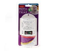 Acana 3125-1 Moth Monitoring Trap - White | Chemical-Free, Refillable 8-Week Pad, First Alert Infestation, Large Catching Surface