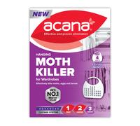 Acana Hanging Moth Killer & Freshener, 4 Pack - Lavender Fragrance,