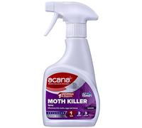 Acana Moth Killer & Freshener, Lavender, 275ml - Spray Formula, Kills Moths, Eggs & Larvae - Licensed Insecticide - Non-staining - for Carpets, Curtains & Cushions