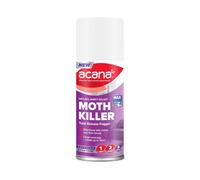 Acana Total Release Moth Killer Fogger 150ml - Natural Insect Killer Spray, Kills Moths, Larvae, Fleas & Bed Bugs