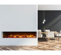 Acantha Aspire 150 Corner View Media Wall Electric Fire