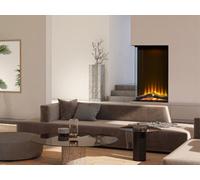 Acantha Aspire 50 Portrait Corner View Media Wall Electric Fire
