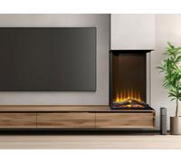 Acantha Aspire 50 Portrait Panoramic Media Wall Electric Fire