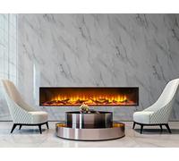 Acantha Aspire Fully Inset Media Wall Electric Fire (61"/155cm)