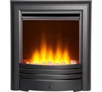 Acantha Fires & Fireplaces Acantha Amara Pebble Electric Fire in Matte Black with Remote Control Acantha Fires & Fireplaces Black
