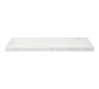 Acantha Fires & Fireplaces Acantha Hearth in White Marble Effect Acantha Fires & Fireplaces White