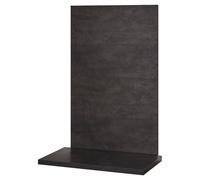 Acantha Fires & Fireplaces Acantha x2 Tile & Hearth Set in Bronze Venetian Plaster Effect in Charcoal Acantha Fires & Fireplaces Charcoal