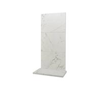 Acantha Fires & Fireplaces Acantha x3 Tile & Hearth Set in White Marble Effect Acantha Fires & Fireplaces White