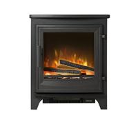 Acantha Halo Electric Stove In Black