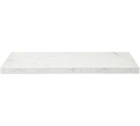 Acantha Hearth in White Marble Effect