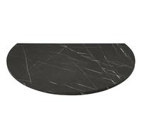 Acantha Truncated Hearth in Black Marble Effect