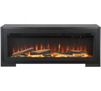 Acantha Vision Electric Media Stove In Black