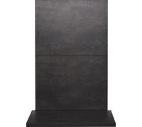 Acantha X2 Tile & Hearth Set In Bronze Venetian Plaster Effect