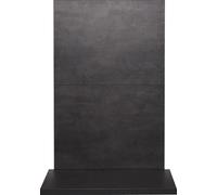 Acantha x2 Tile & Hearth Set in Bronze Venetian Plaster Effect