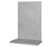 Acantha X2 Tile & Hearth Set In Concrete Effect