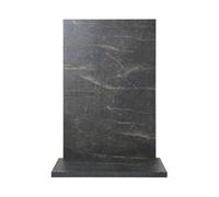 Acantha X2 Tile & Stove Hearth Set In Lava Stone